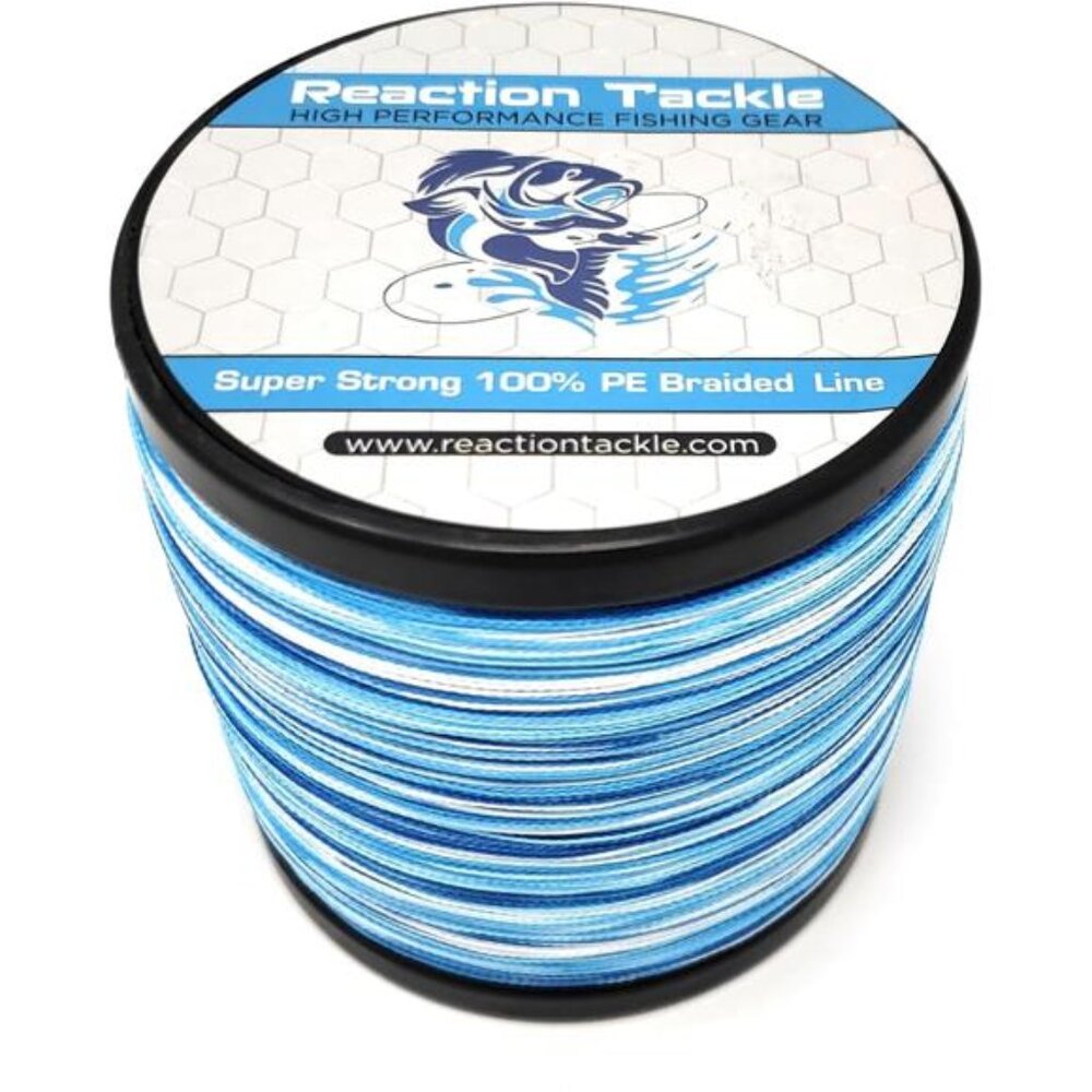 Reaction Tackle Braided Fishing Line - Pro Grade Power Performance for